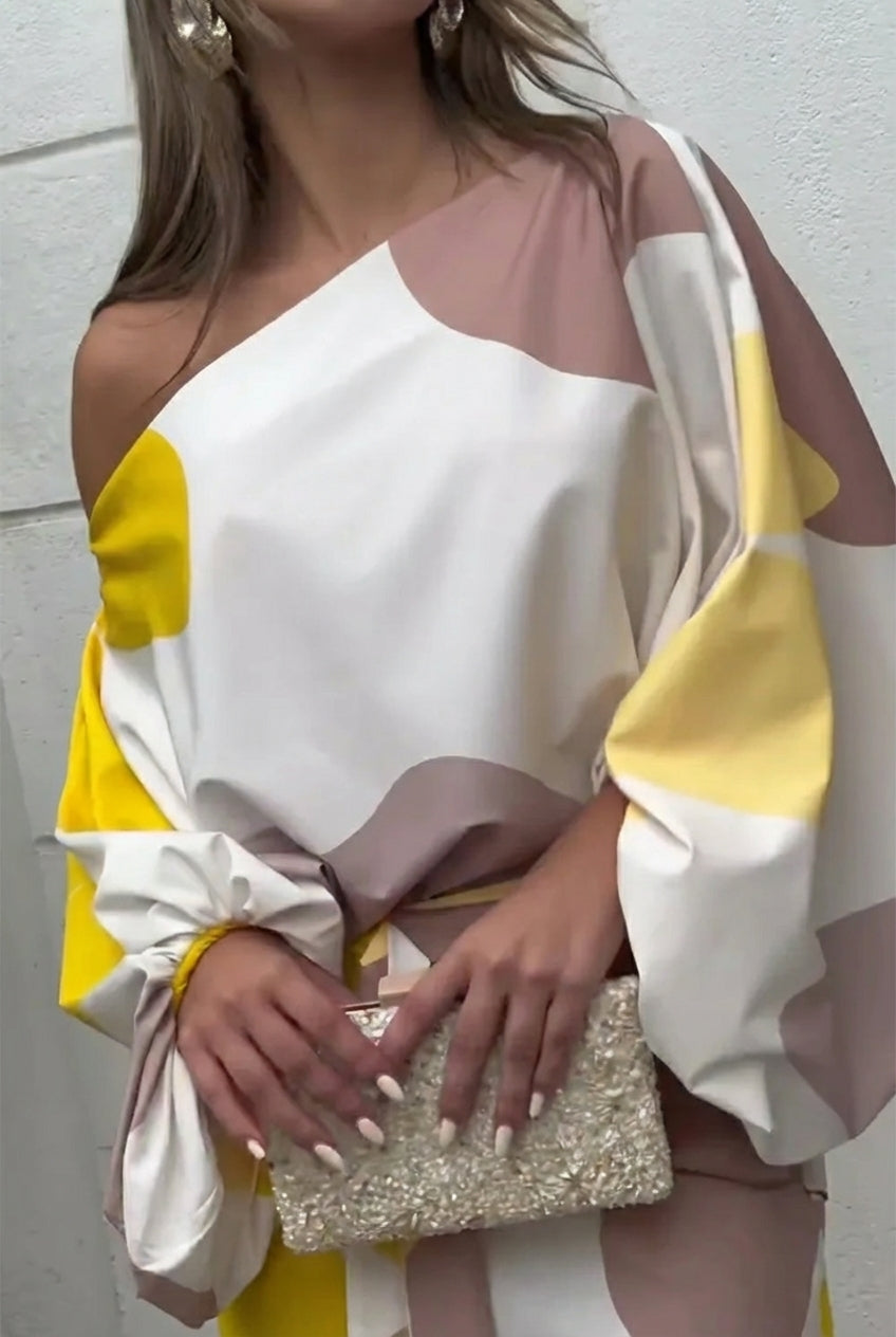 Daniela | Completo a due pezzi con frange