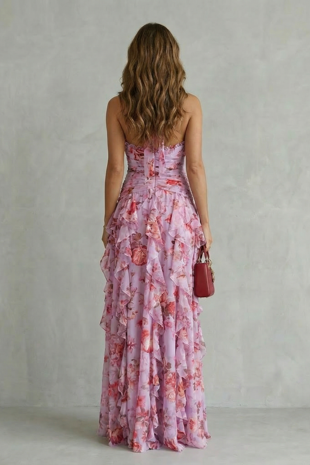 Belladina | Abito lungo con scollo halter